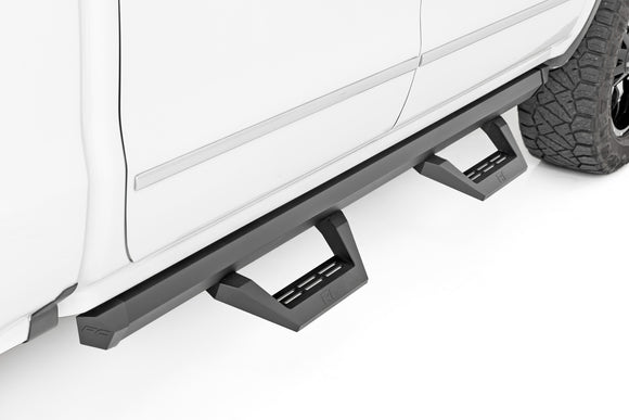 SRX2 Adj Aluminum Step - Crew Cab - Chevy GMC 1500 2500HD 3500HD (07-18)