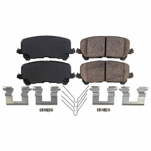 PowerStop Z17 Evolution Ceramic Brake Pads With Hardware