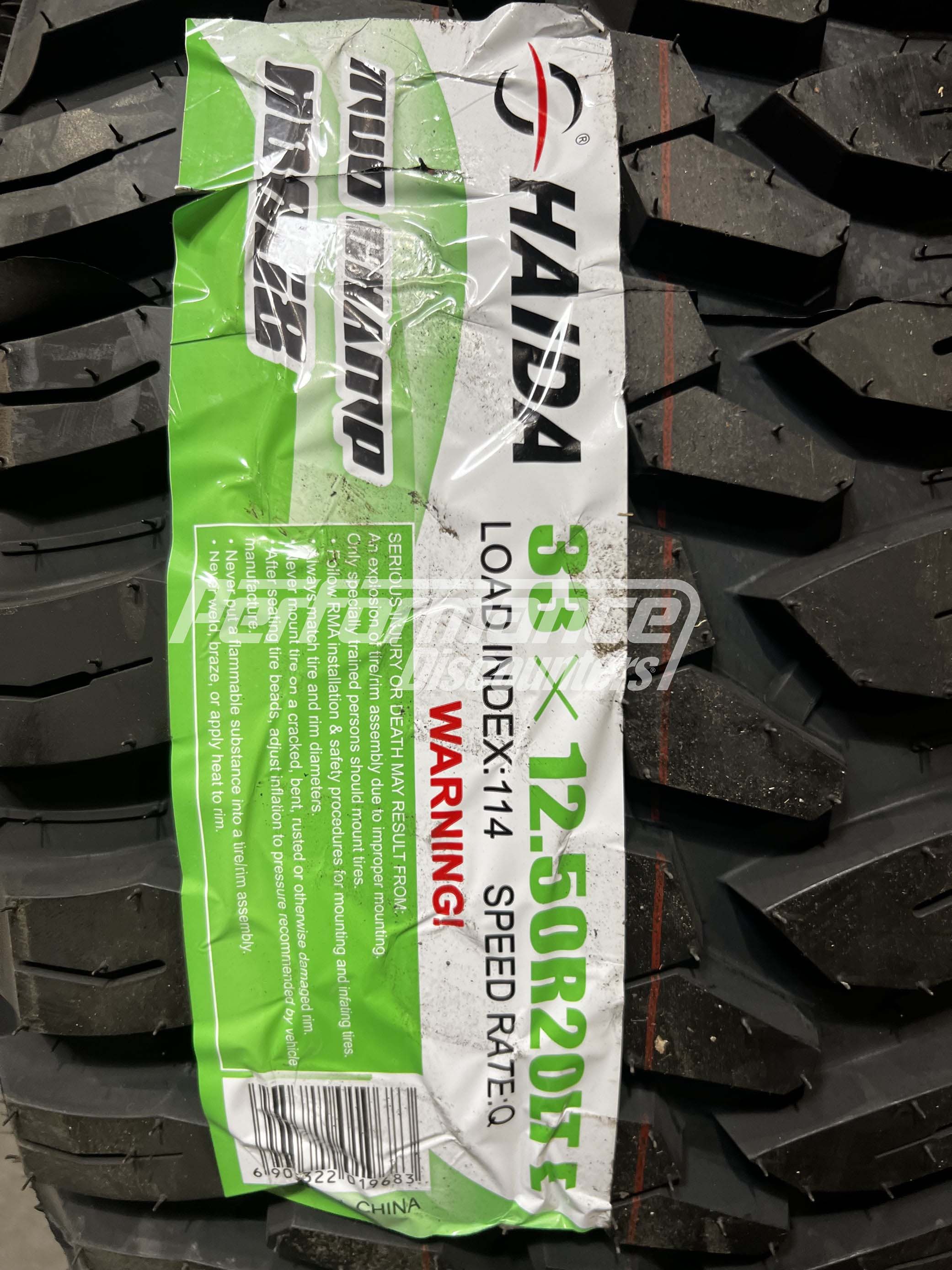 Haida HD868 M/T Mud Tire(s) 33x12.50R20LT 114Q LRE BSW 331250r20