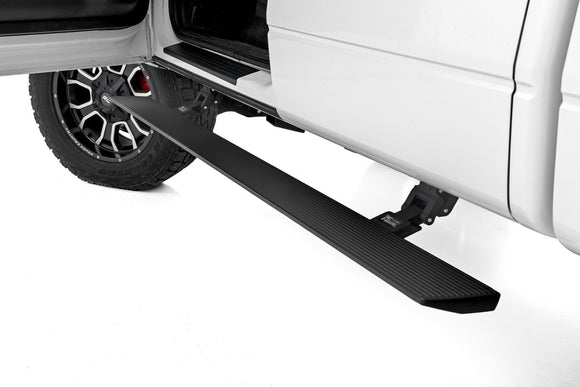 Rough Country Power Running Boards Lighted Crew Cab For Ford F-150 09-14