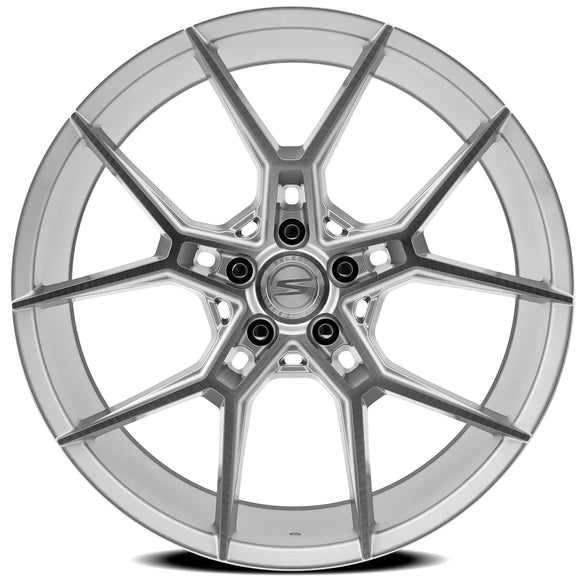 20x9 Select Precision Alloys ALPINE Gloss Silver Brushed 5x114.3 ET38 CB72.69