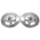 PowerStop Evolution Drilled Slotted Rotors Pair Front For Pontiac Bonneville