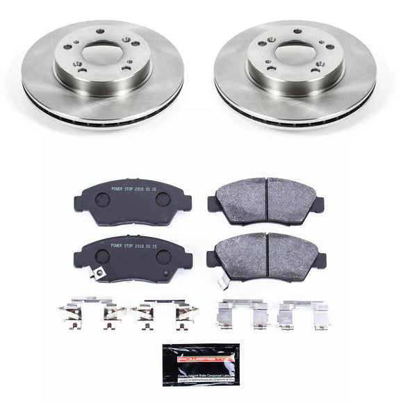 PowerStop Track Day Spec High-Performance Brake Pad and Rotor Kit