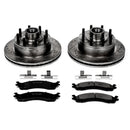 PowerStop Z23 Daily Driver Carbon-Fiber Ceramic Brake Pad and Drilled & Slotted
