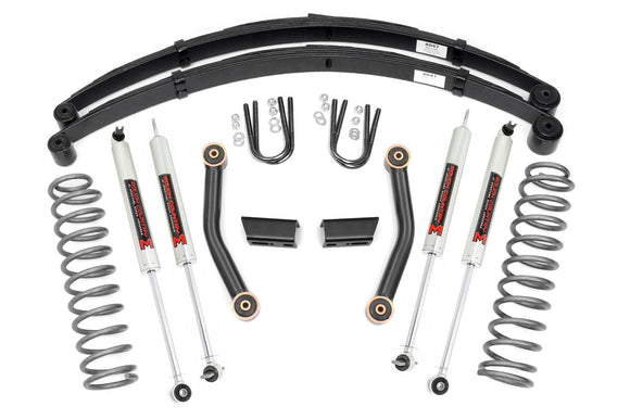 3 Inch Lift Kit - Series II - RR Springs - M1 - Jeep Cherokee XJ (84-01)