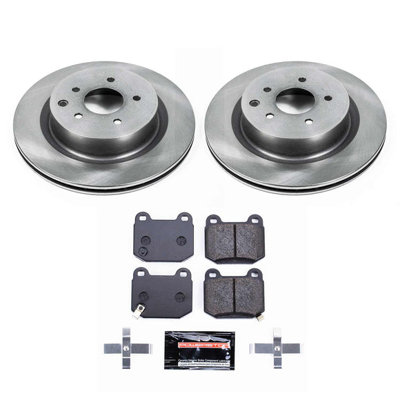PowerStop Track Day High-Performance Brake Pad and Rotor Kit