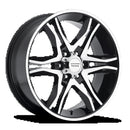 20x8.5 American Racing Mainline Black Wheel/Rim 6x139.7 20-8.5 6-139.7