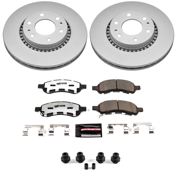 Z36 Truck & Tow Premium Carbon-Fiber Ceramic Brake Pad and Fully Coated Rotor Ki