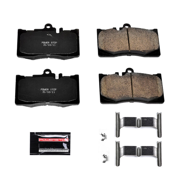 PowerStop Z23 Evolution Sport Carbon-Fiber Brake Pads With Hardware
