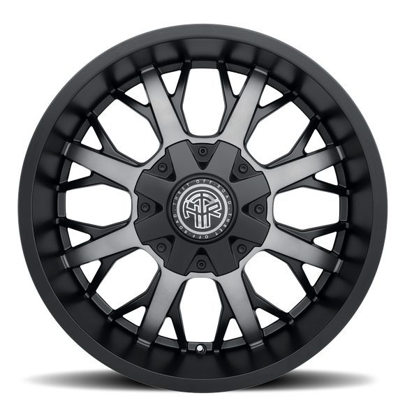 17x9 Thret Offroad Vulcan-801 Satin Black/Dark Tint Wheel 8x165.1 ET18 CB125.2