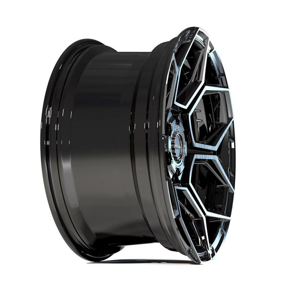 4Play Sport2.0 4PS26 20x9 Black Brushed Face Wheel 6x139.7 ET18 CB106.1
