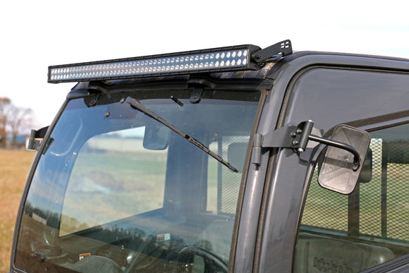 Rough Country 50" Single Row LED Light Kit Front Facing For Kubota 2014-2020