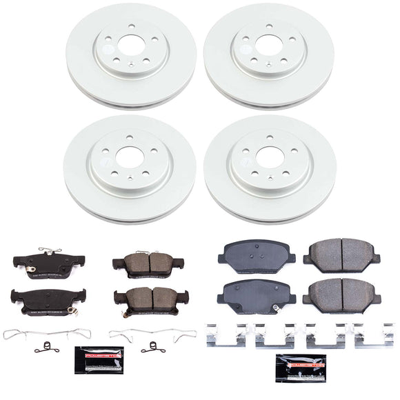 Z23 Daily Driver Premium Carbon-Fiber Ceramic Brake Pad and Fully Coated Rotor K