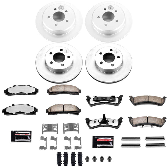 Z36 Truck & Tow Premium Carbon-Fiber Ceramic Brake Pad and Fully Coated Rotor Ki