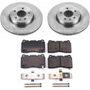 PowerStop OE Stock Replacement Low-Dust Ceramic Brake Pad and Rotor Kit