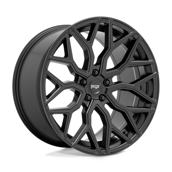 19X8.5 Niche M261 MAZZANTI Matte Black 5X100 ET40 wheel/rim