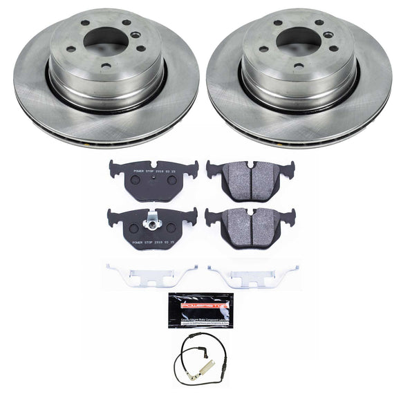 PowerStop Track Day Spec High-Performance Brake Pad and Rotor Kit