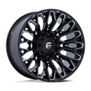 22x10 Fuel Off-Road FC865 Strike Gloss Black Milled 8x165.1 ET-18 CB125.1 Wheel