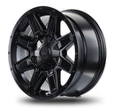 17x8.5 Mudder Trucker MT404 Deviant Black 6x135 6x139.7 6x5.5 ET18 Wheel