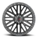 18x9 Vortek VRT-608 Apollo Matte Black 5x127 ET-12 CB78.1 Wheel Rim