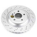 PowerStop Evolution Genuine Geomet Coated Rotors Rear For Mercedes-Benz SL550