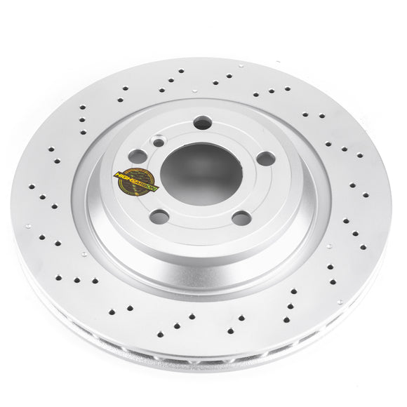 PowerStop Evolution Genuine Geomet Coated Rotors Rear For Mercedes-Benz SL550
