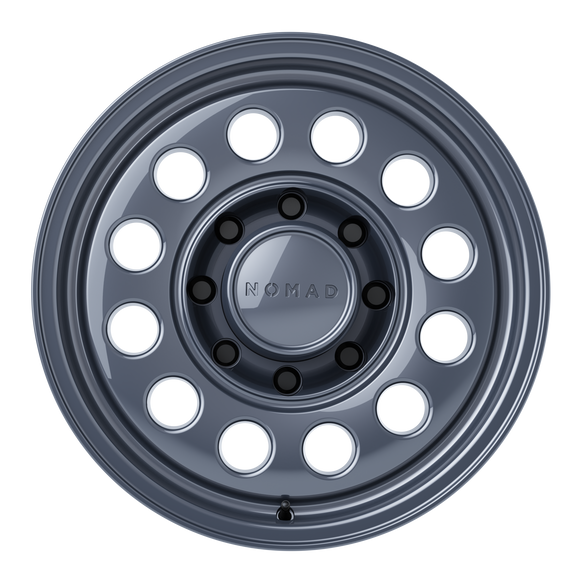 17x8.5 Nomad N501UG Convoy Utility Gray 8x170 ET10 CB130.81 Wheel