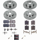 PowerStop OE Stock Replacement Low-Dust Ceramic Brake Pad and Rotor Kit