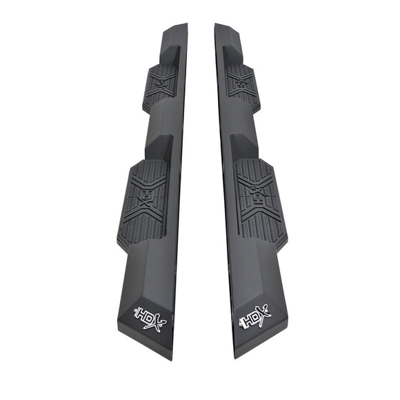 Westin HDX Xtreme Nerf Step Bars Powder Coated Textured Black Steel 56-24155