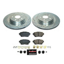 PowerStop Z23 Daily Driver Carbon-Fiber Ceramic Brake Pad and Drilled & Slotted