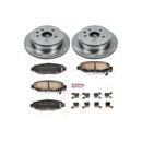 PowerStop OE Stock Replacement Low-Dust Ceramic Brake Pad and Rotor Kit