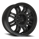 20x9 Vision 409 Inferno Black Wheel 6x135 ET12 CB87.1