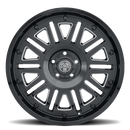 18x9 Thret Offroad Storm-701 Gloss Black/Milled Wheel 5x127 ET-12 CB78.1