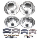 PowerStop Z23 Daily Driver Carbon-Fiber Ceramic Brake Pad and Drilled & Slotted