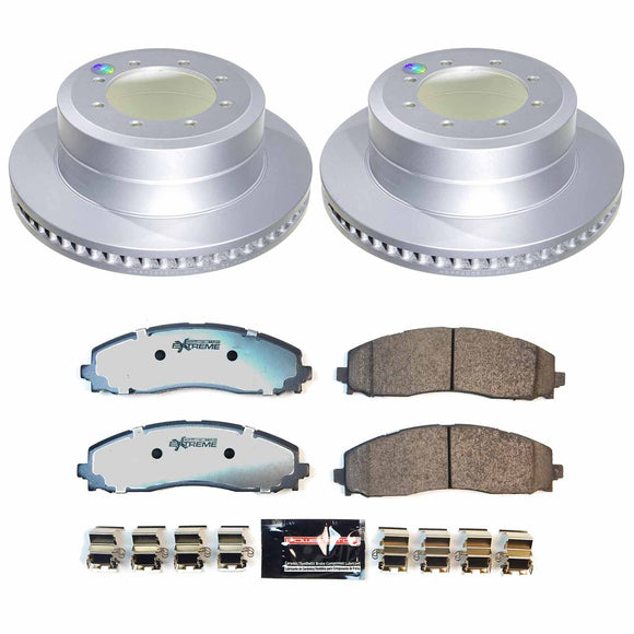 Z36 Truck & Tow Premium Carbon-Fiber Ceramic Brake Pad and Fully Coated Rotor Ki