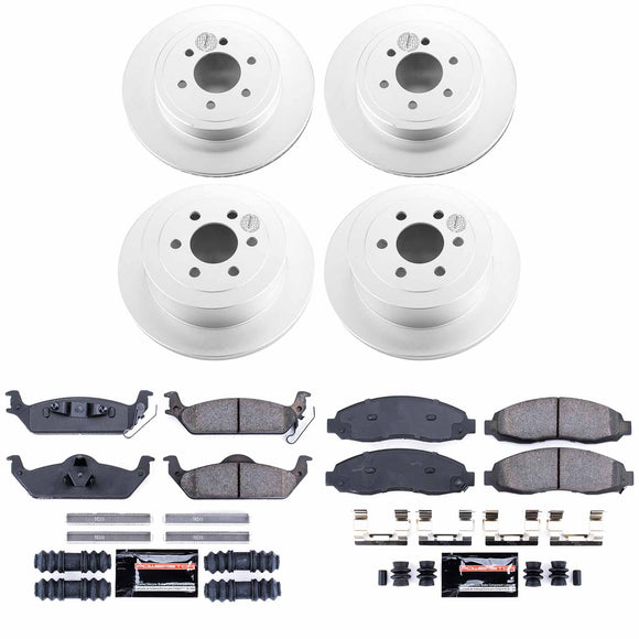 Z23 Daily Driver Premium Carbon-Fiber Ceramic Brake Pad and Fully Coated Rotor K