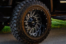 20x10 Hardrock Overdrive Gloss Black Milled 5x139.7/150 ET-19 wheel/rim-4