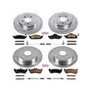 PowerStop Z23 Daily Driver Carbon-Fiber Ceramic Brake Pad and Drilled & Slotted