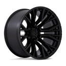 22x12 Fuel Off-Road D847 Rebar Blackout 6x139.7 ET-44 CB106.1 Wheel Rim