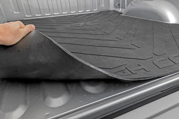 Rough Country Bed Mat 6'4" Bed RC Logo For Ram 1500 19-23 1500 TRX 21-23
