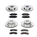 PowerStop Z23 Daily Driver Carbon-Fiber Ceramic Brake Pad and Drilled & Slotted