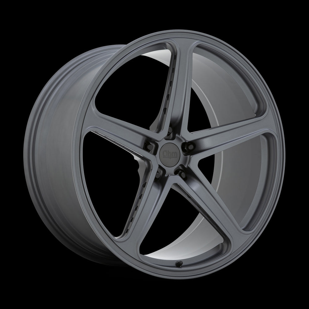 22X10.5 OHM AMP Matte Gunmetal 5X120 ET30 wheel/rim - 0