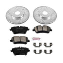 PowerStop Z23 Daily Driver Carbon-Fiber Ceramic Brake Pad and Drilled & Slotted