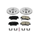 PowerStop Z23 Daily Driver Carbon-Fiber Ceramic Brake Pad and Drilled & Slotted