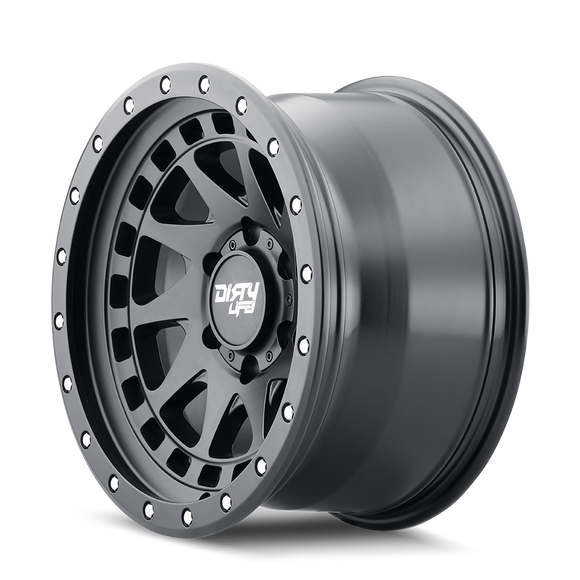 17x9 Dirty Life 9311 Enigma Pro Satin Black 6x139.7 6x5.5 ET-38 Wheel Rim