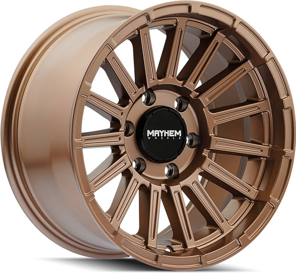 17x9 Mayhem Granite Satin Bronze 6x135 ET0 CB87.1 Wheel Rim