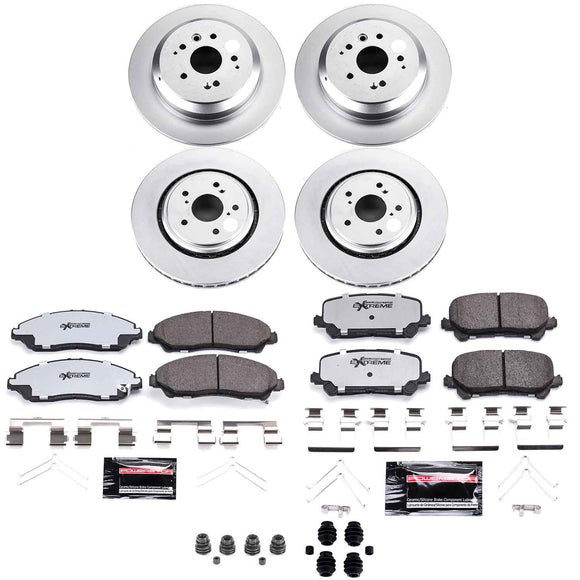 Z36 Truck & Tow Premium Carbon-Fiber Ceramic Brake Pad and Fully Coated Rotor Ki