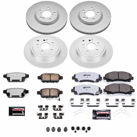 Z36 Truck & Tow Premium Carbon-Fiber Ceramic Brake Pad and Fully Coated Rotor Ki