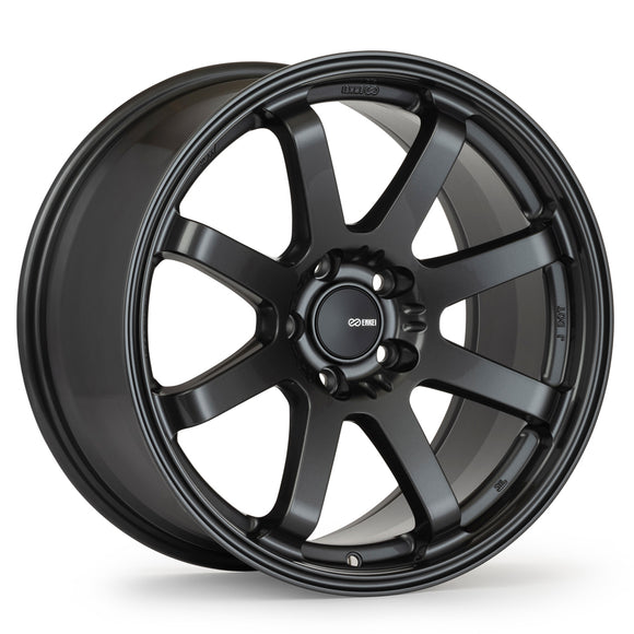 18x8 Enkei Vanquish Gloss Gunmetal 5x100 ET45 CB72.6 Wheel Rim
