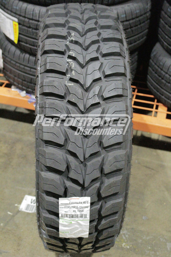 Roadone Cavalry M/T Mud Tire(s) 245/75R16 LRE BSW 120Q 2457516